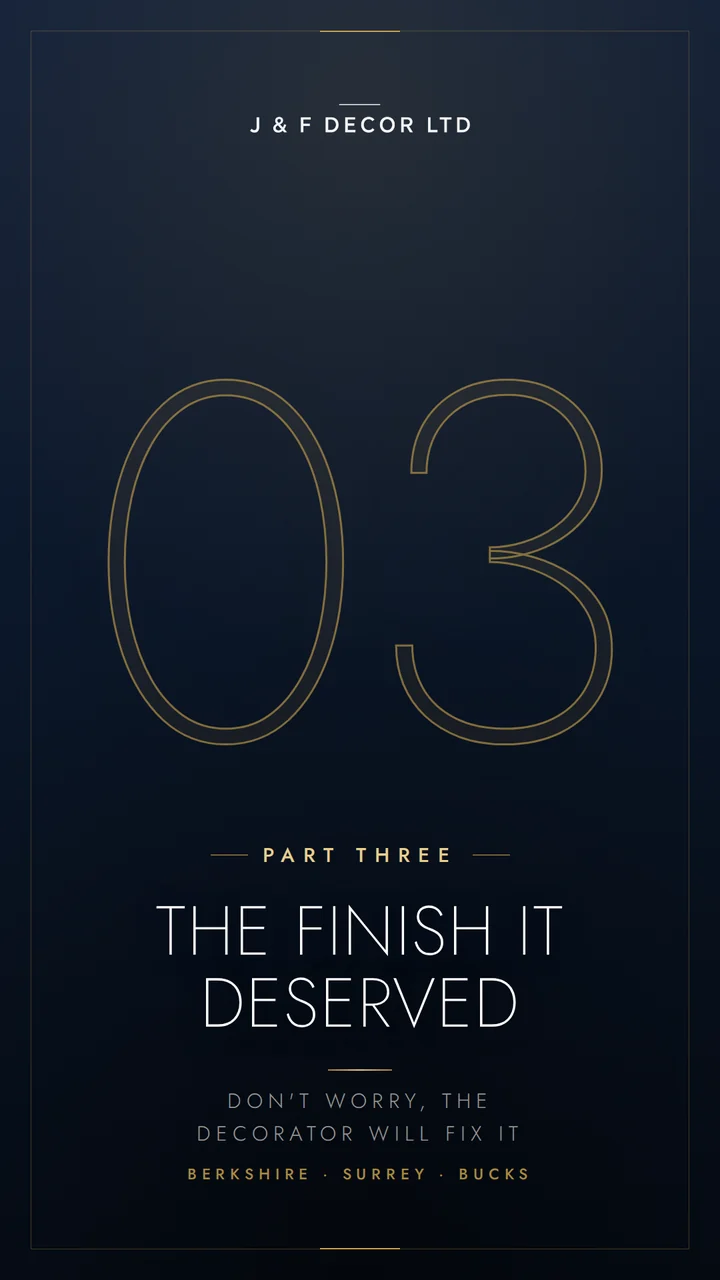 The finish it deserved